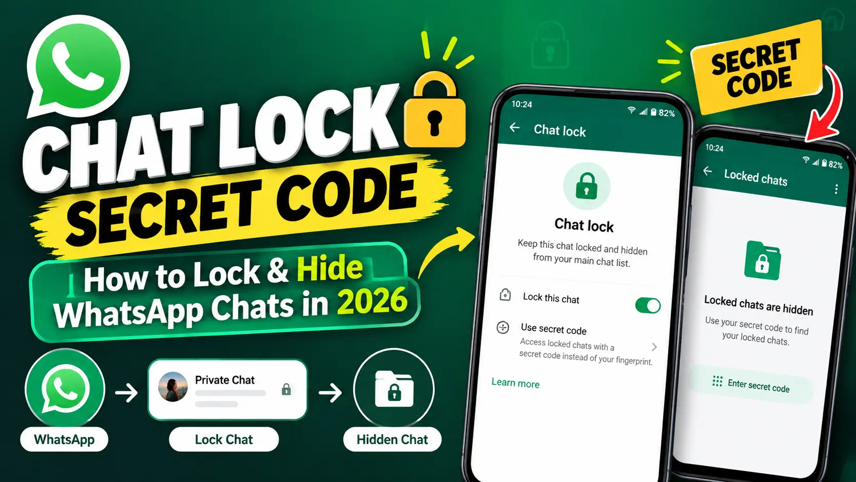 Chat Lock for WhatsApp Secret Code
